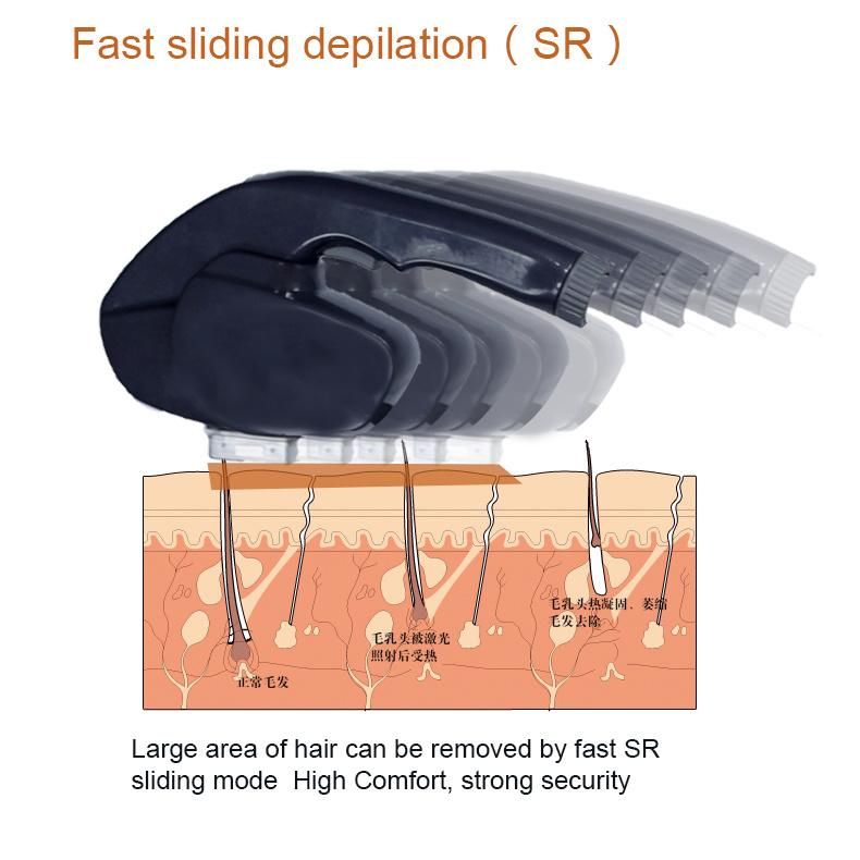 Salon Hospital IPL Shr Equipment with Handles Laser IPL Hair Remover Hair Removal Machine