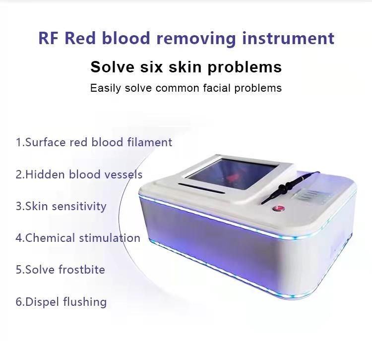 High Frequency RF Red Blood Removal Equipment Spider Vein Removal