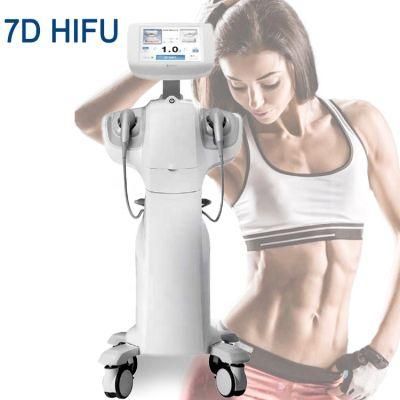 7D Hifu Machine Macro &amp; Micro Focused Ultrasound Hifu Machine for Skin Tightening