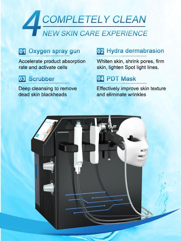 Multifunctional Facial Therapy Beauty Equipment Antiwrinkle Face Lift Hydra Machine