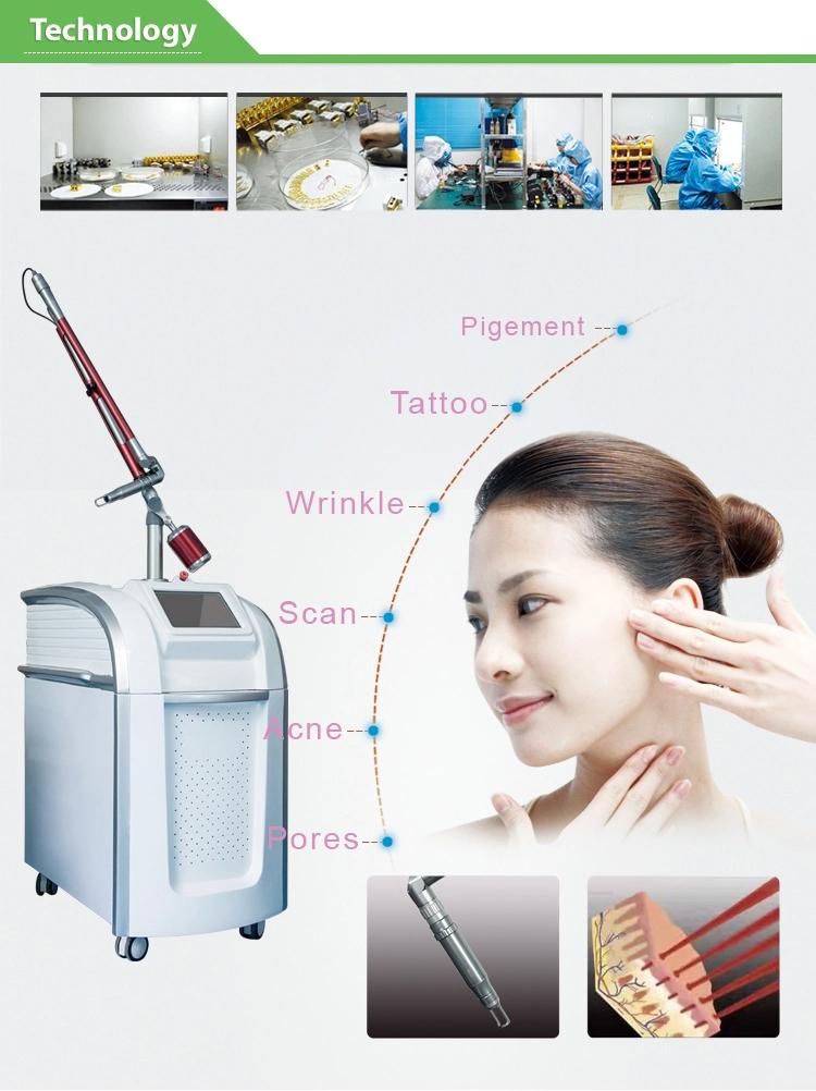 Picosecond Q-Switched ND YAG Laser Age Spot Removal Machine