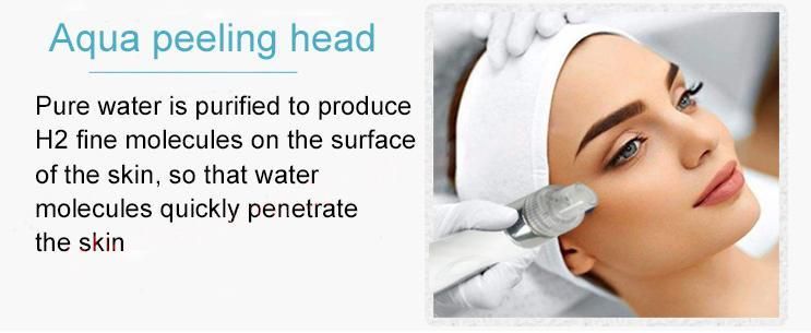 6 in 1 Korean Aqua Peeling Machine Hydra Oxyge Facial Diamond Dermabrasion Machine H2O2 Hydrafacials Machine