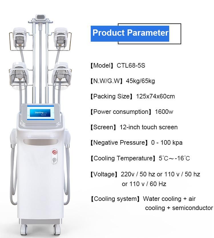 Cooltech Beco Cryoliposis Double Criolipolise Price 360 Cryolipolysis Machine CE Approved