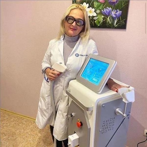 New Design 1600W Diode Laser 755 808 1064 Diode Laser Hair Removal Effective Painless Laser Machine