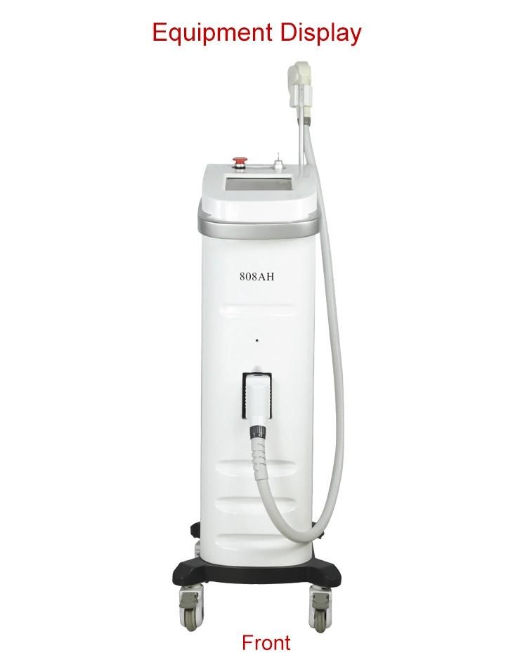 Gen Hume Professional 808nm Diode Laser Painless Hair Removal Machine Beauty Salon Equipment More Precisely on The Skin