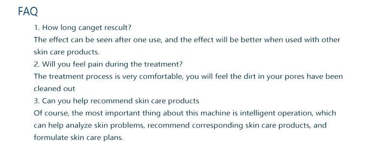 New Facial Skin Care Cleaning Hydrafacial Beauty Machine