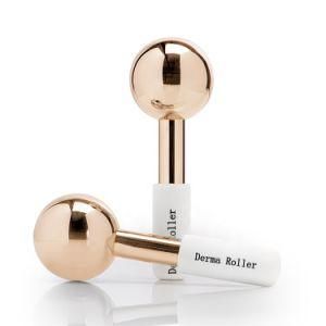 Rose Gold Stainless Steel Ice Globes Ice Roller for Face Skin Cooling