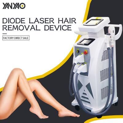 ND YAG Laser Machine RF Permanent Hair Removal Beauty Equipment Tattoo Removal Machine Shr / IPL Opt