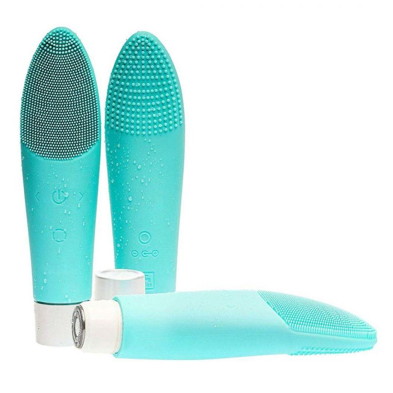 Electric Waterproof Rechargeable Silicone Facial Brush