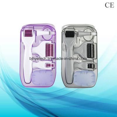 Micro-Needle Therapy 5 in 1 Derma Roller Skin Roller with 4 Rollers