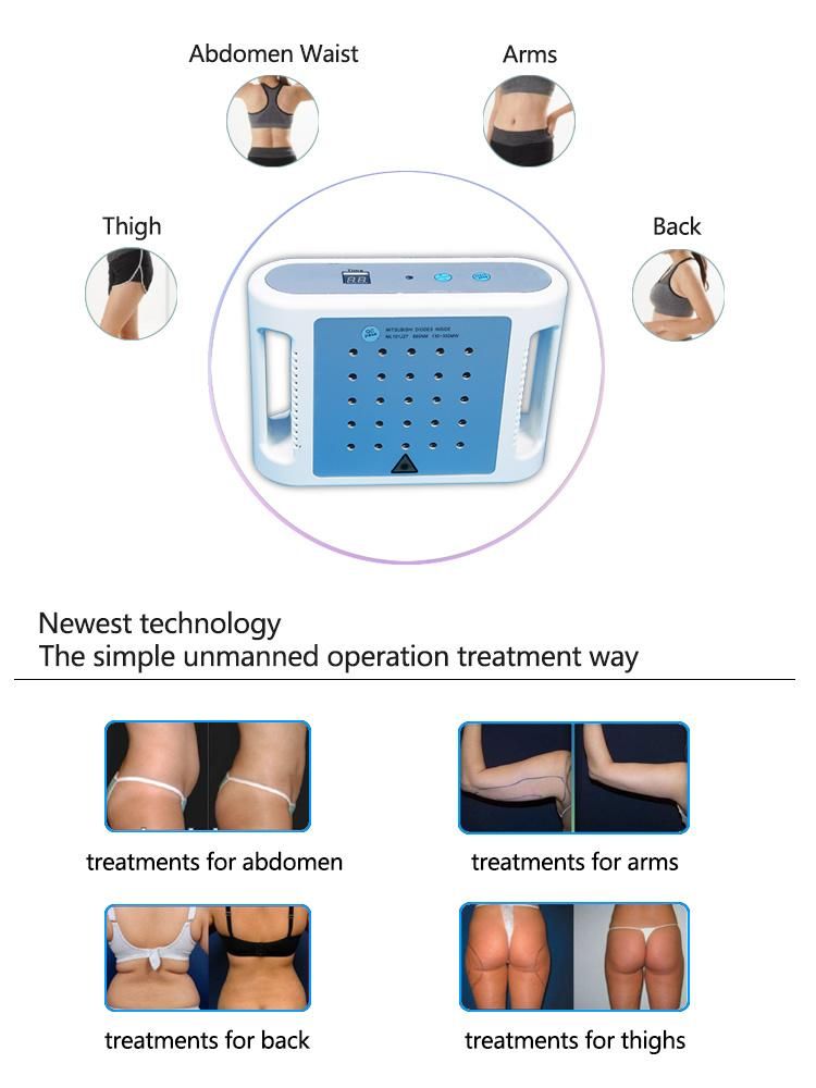 Mini Home Use Mitsubishi Diode Cool Lipo Laser Slimming Machine