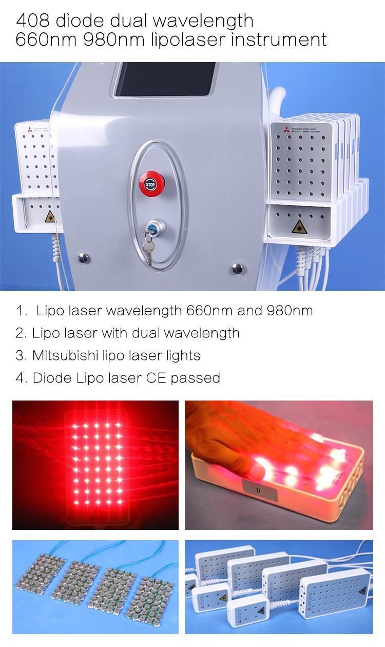 408 Mitsubishi Diode Lipolaser / Laser Lipo Slimming System