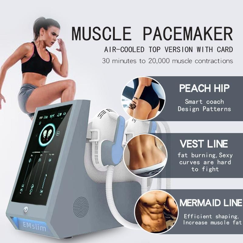 Em Tech Body Slim Neo RF 2022 Muscle Building Portable Skin Tightening EMS Hiemt Pelvic Floor 4 Handle Body Sculpting Machine