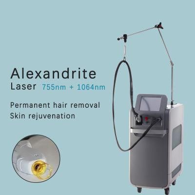 Gentle Alex Max PRO ND YAG Laser 755nm 1064nm Hair Removal Beauty Machine Alexandrite Laser