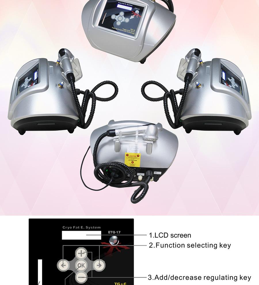 Best Selling Cryolipolysis Anti-Freezing and Weight Loss Slimming Beauty Machine (ETG17)