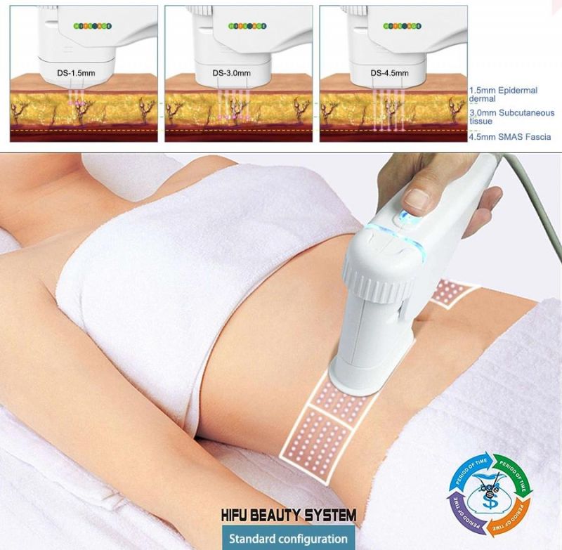 2015 CE Approved Skin Rejuvenation and Skin Tightening Hifu Beauty Machine (Fu4.5-3s)