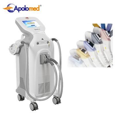 Chinese Apolo Med Ce&amp; ISO Approved Beauty Machine IPL RF E Light Skin Rejuvenation