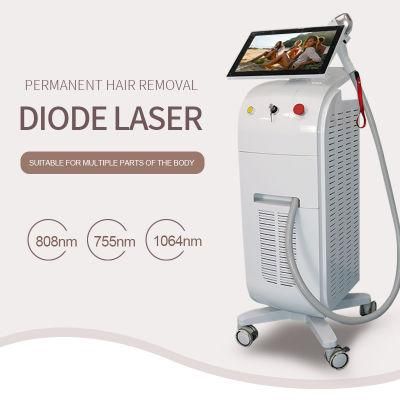 2022 Hot Sell Diode Laser Hair Removal 755nm 808nm 1064nm Laser Machine