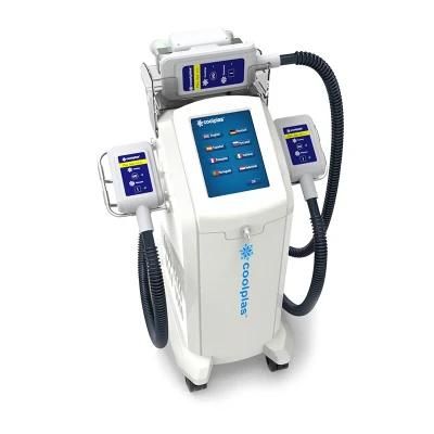 Sincoheren Coolplas 3 Handles Cool Tech+Vacuum+RF Fat Freezing Body Slimming Machine