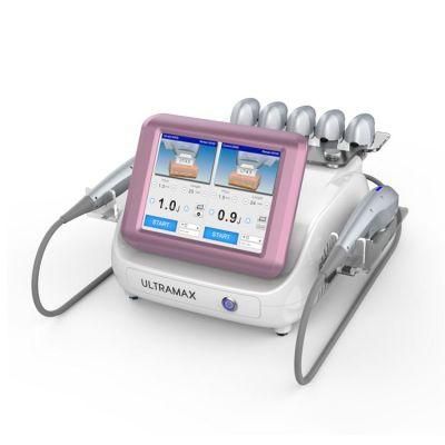 2022 Portable 2 Handle Dual Control 7D Hifu Machine for Skin Tightening and Body Slimming
