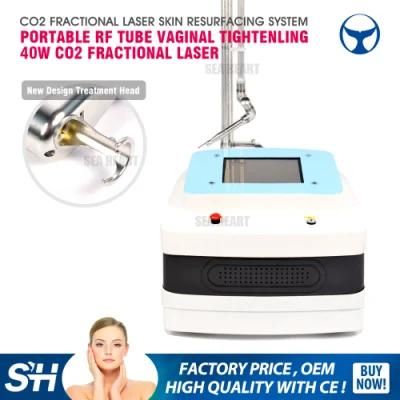 Portable Fractional CO2 Laser Skin Tightening Equipment Device for Home Use