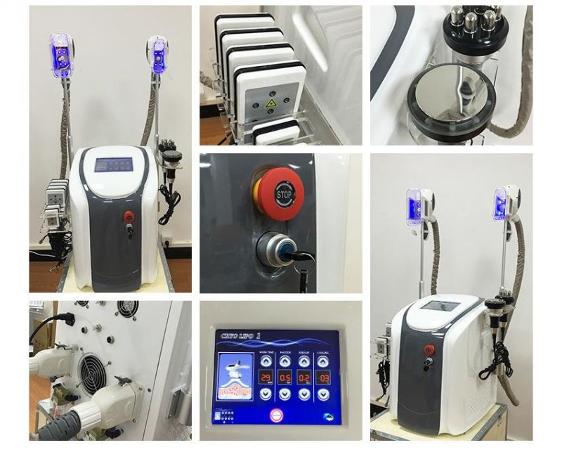 Beauty Cryolipolysis Slimming Equipment with Lipo Laser Cavitation RF