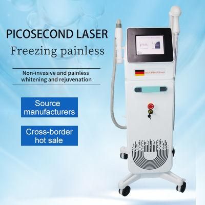 2 in 1 808 Diode Laser Hair Removal Machine &amp; Picosecond Laser Tattoo Removal Machine Picosecond 808 Laser Machine