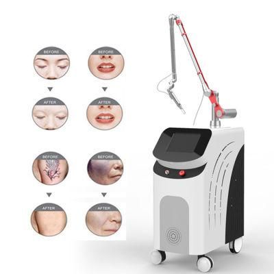 Picosecond Laser 2022 Pico Laser Tattoo Removal Machine 1064 532 755nm Q-Switched ND YAG Laser Machine