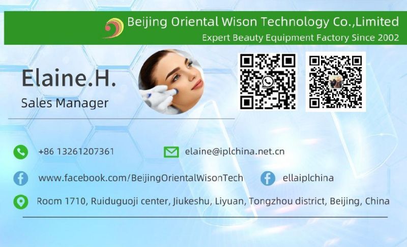 Ow Beijing Oriental Wison 10% Discount Diode Laser Hair Removal Triple Wavelength 755nm 808nm 1064nm Equipment Skin Rejuvenation