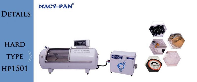 Stainless Steel Chamber Hyperbaric Oxygen Chamber 1.5ATA Skin Care Machine