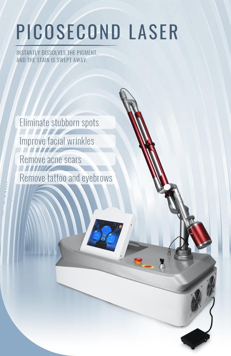 Vertical Picosecond Laser Tattoo Removal Machine