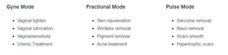 Multifunctional Fractional CO2 Laser Beauty Machine for Gynecology