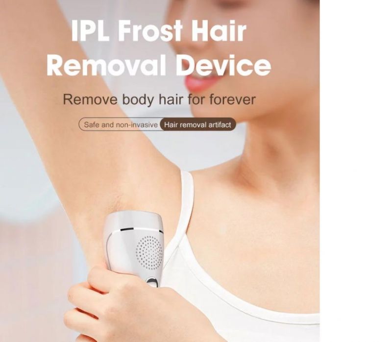 2020 New Design LCD Display 50000 Flashes Painless IPL Home Use Hair Removal Laser with Big Size Ice Cool