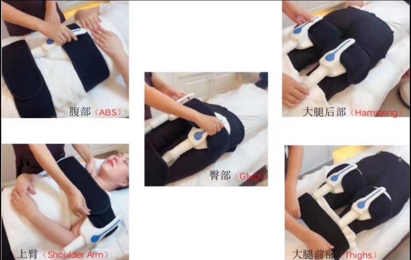 Newest RF Muscle Building EMS Non-Invasive Fat Burning Body Shaping Slimming Machine