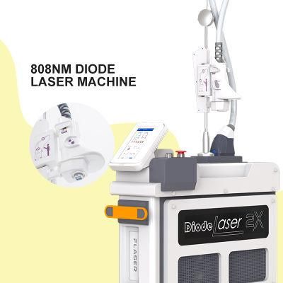 Portable Permanent No Pain 808nm Diode Laser Hair Removal Machine