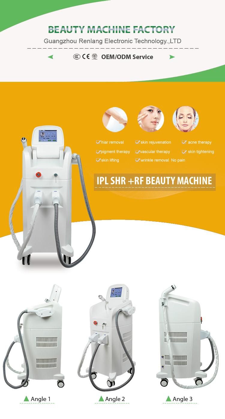 IPL Hair Removal Beauty Machine with Cooling RF System