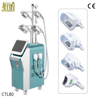 Guangzhou Kryolipolyse Fat Freezing for Body and Face Slimming with 5 Cryo Handles Cryotherapy