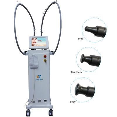 Unipolar 6.78MHz Cooling RF Eye Skin Tightening Face Lift Machine for Beauty Salon Use