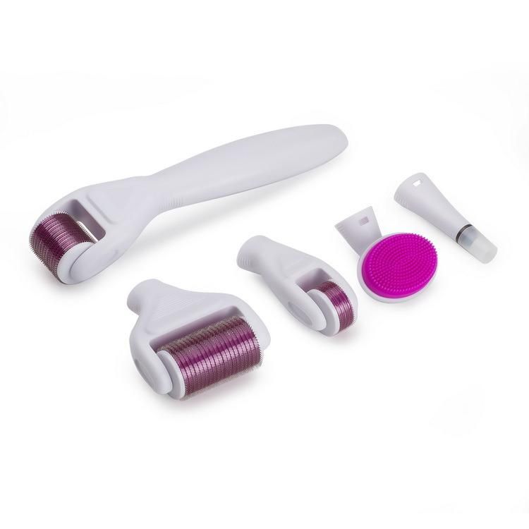 6 in 1 Stainless Steel Microneedling Derma Roller Set