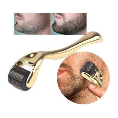 Silver Gold Derma Roller System Microneedle Derma Skin Roller 540