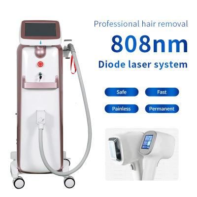 High Power 1200W 755nm 810nm 1064nm Diode Laser Hair Removal Machine with Perfect Cooling System