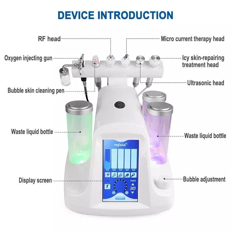 7 in 1 Aqua Facial Hydrofacial Water Peel Diamond Machine