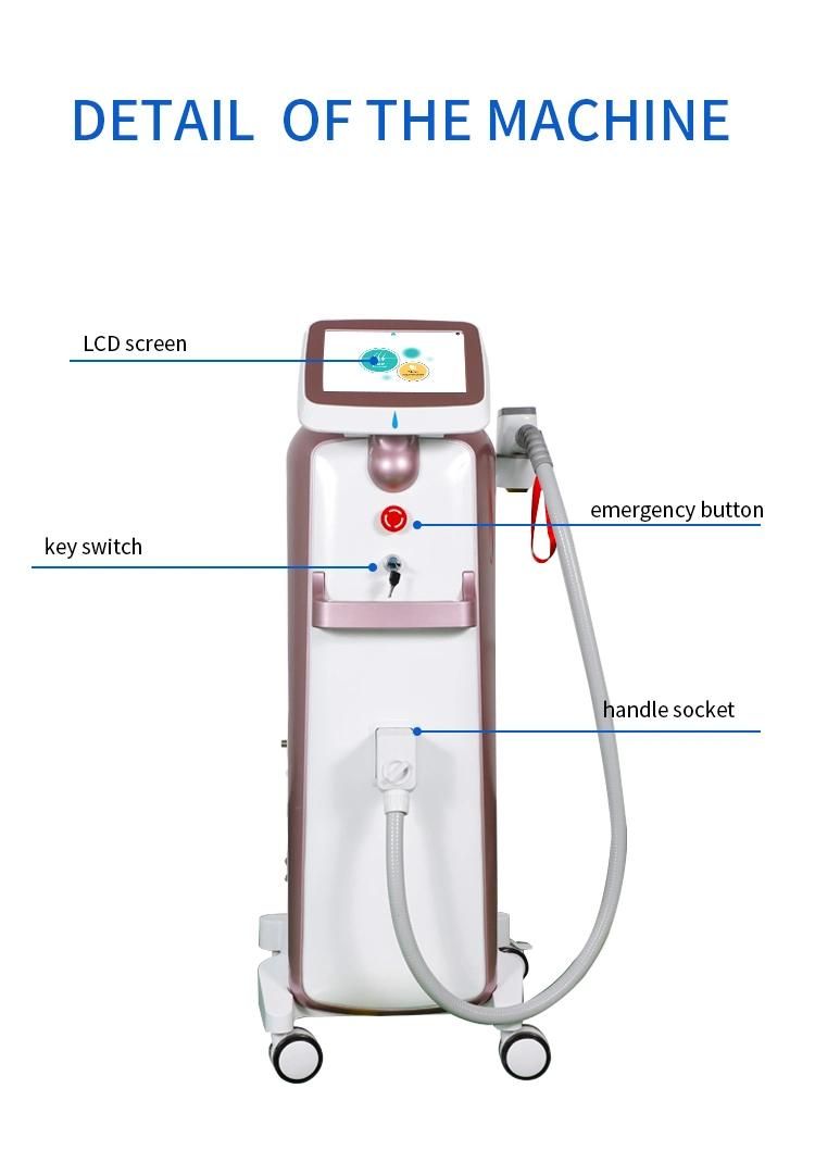 2022 Laser Hair Removal Machine Newly Developed with Good Results