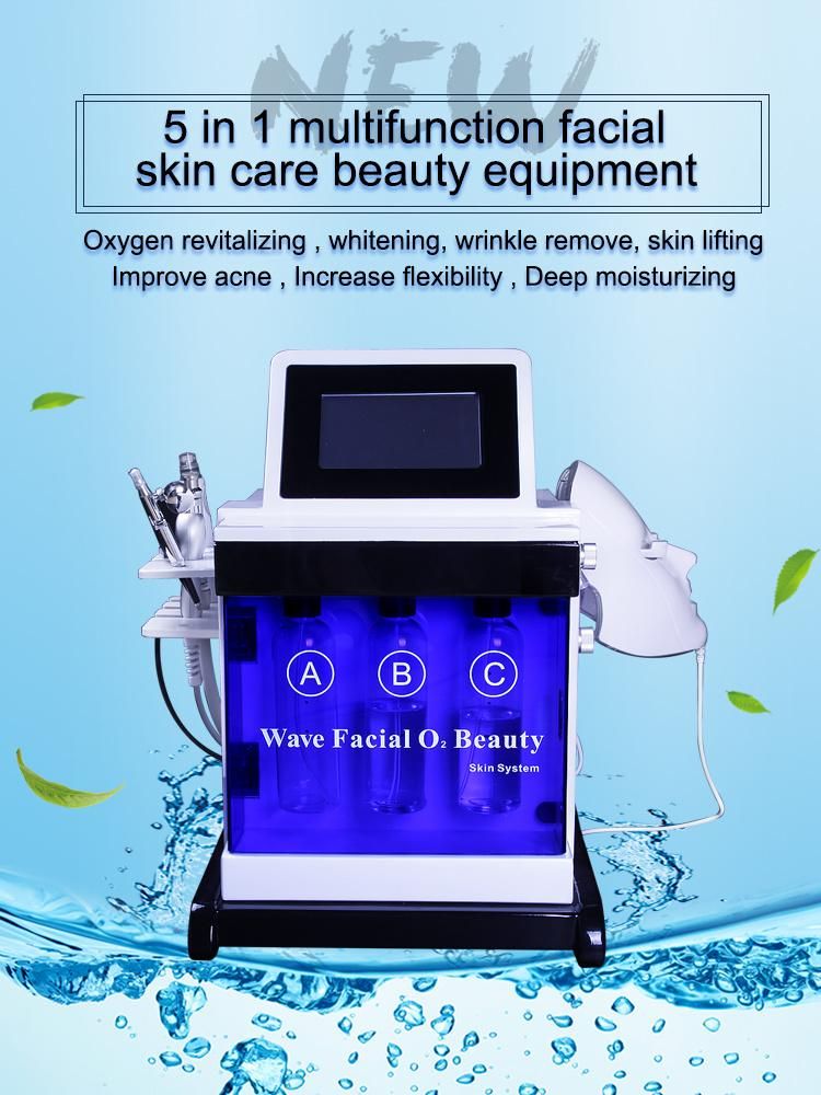 Facial Care Device with 7 Color PDT Mask Maquinas De Facial Hydra Beauty Machine