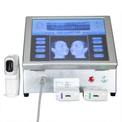 Factory Price 11lines 10000 Shots 3D Hifu Wrinkle Removal Body Shaping Beauty Equipment with Ce Approved