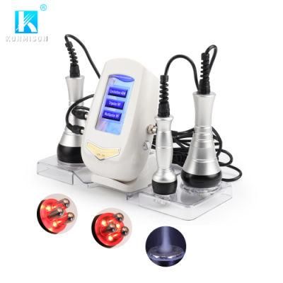 Factory Wholesale 3 in 1 40K Ultrasound Lipo Radio Frequency Cavitation RF Fat Burning Machine Body Vacuum Cavitation System