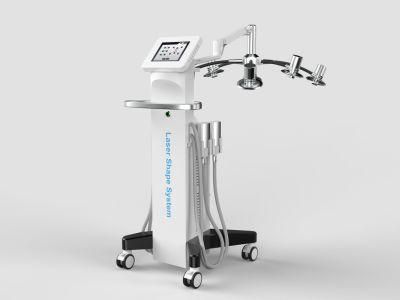 532nm 6D Laser+Cryo+EMS Body Shaping System Weight Loss Machine with Touch Screen for Beauty Clinic Use