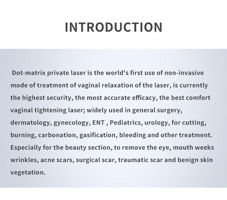Best Quality CO2 Fractional Laser Vaginal Tightening Products