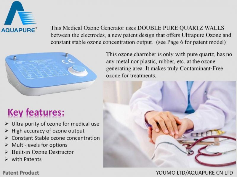 Mini Beauty Clinic Ozone Therapy Instrument Therapeutic Apparatus O3 Machine