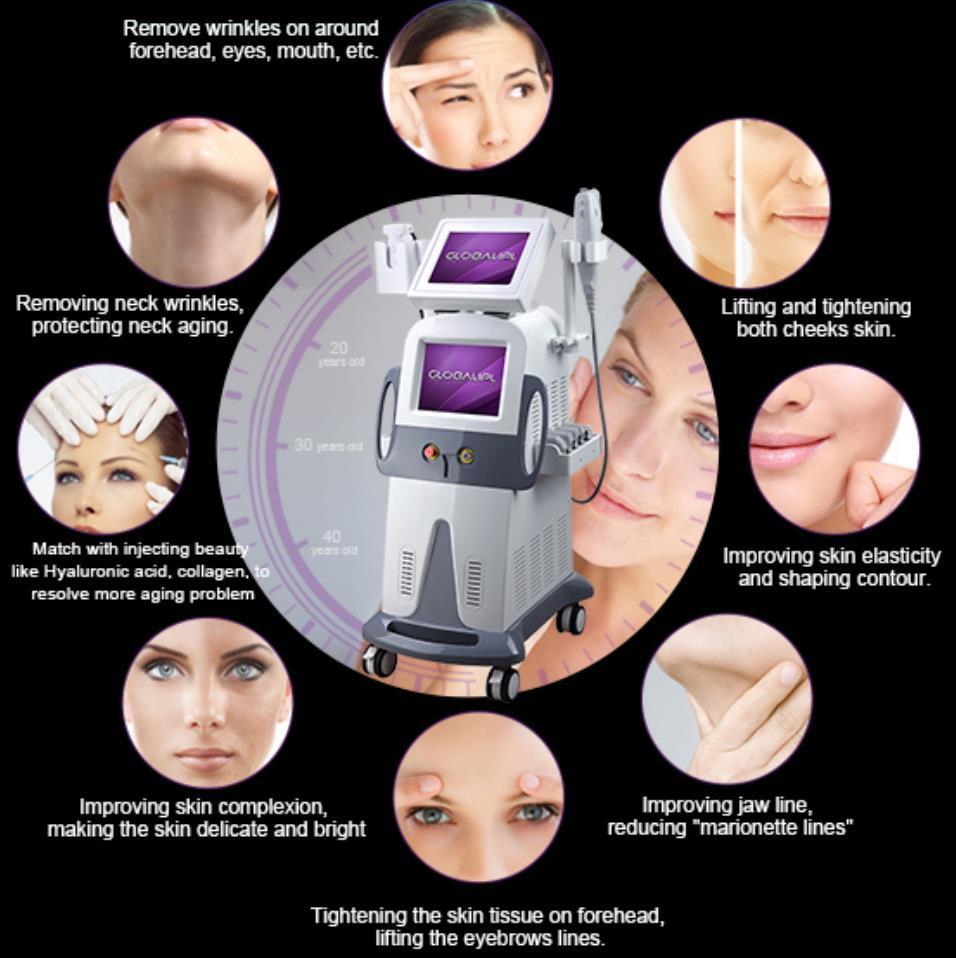 Face Lifting Skin Rejuvenation and Wrinkle Removal Hifu Beauty Machine